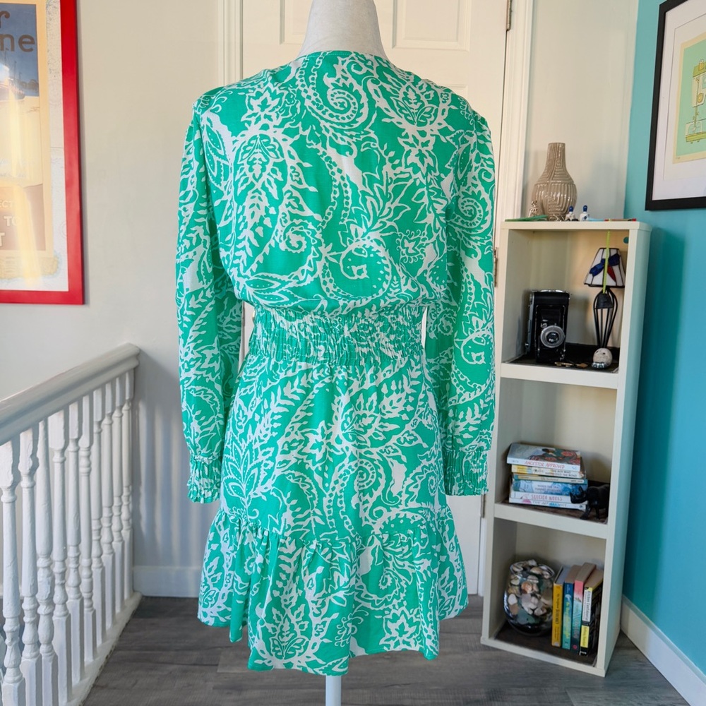 Zara Linen Blend Dress (size M) - Picture 5 of 14